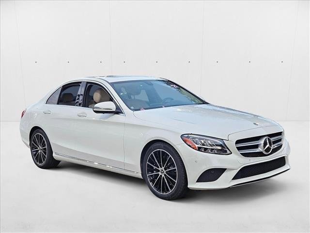 used 2021 Mercedes-Benz C-Class car, priced at $26,995