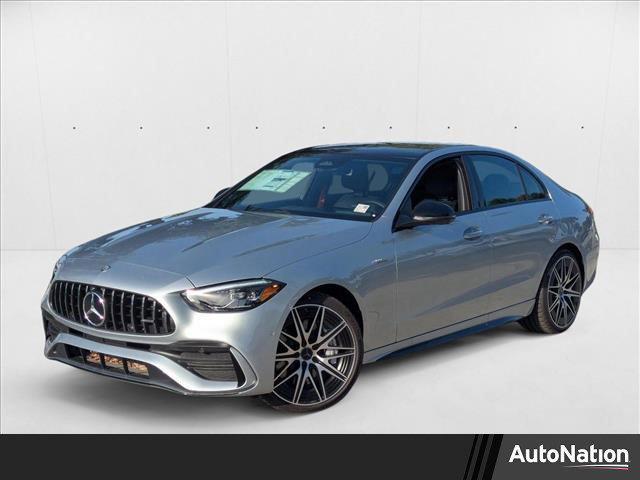 new 2025 Mercedes-Benz AMG C 43 car, priced at $70,765