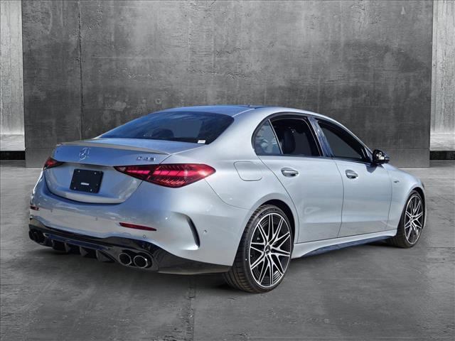 new 2025 Mercedes-Benz AMG C 43 car, priced at $70,765