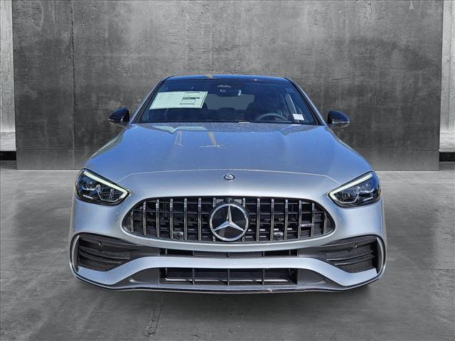 new 2025 Mercedes-Benz AMG C 43 car, priced at $70,765