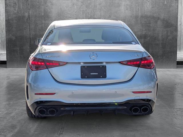 new 2025 Mercedes-Benz AMG C 43 car, priced at $70,765