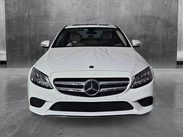 used 2021 Mercedes-Benz C-Class car, priced at $27,495