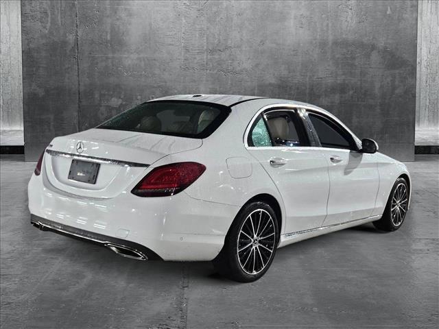 used 2021 Mercedes-Benz C-Class car, priced at $27,495