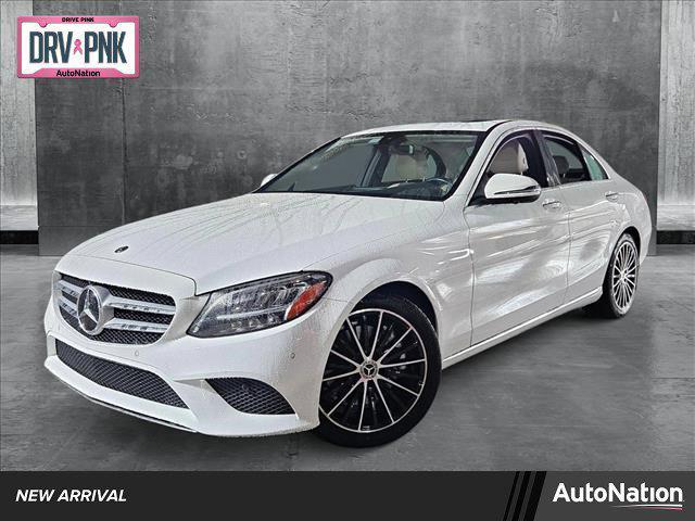 used 2021 Mercedes-Benz C-Class car, priced at $27,495