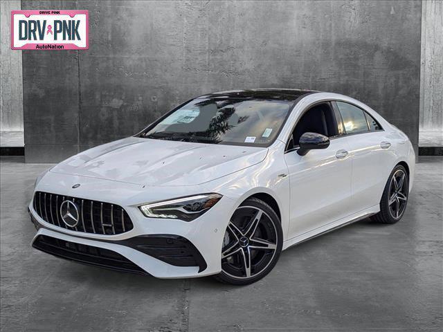 new 2025 Mercedes-Benz AMG CLA 35 car, priced at $58,995