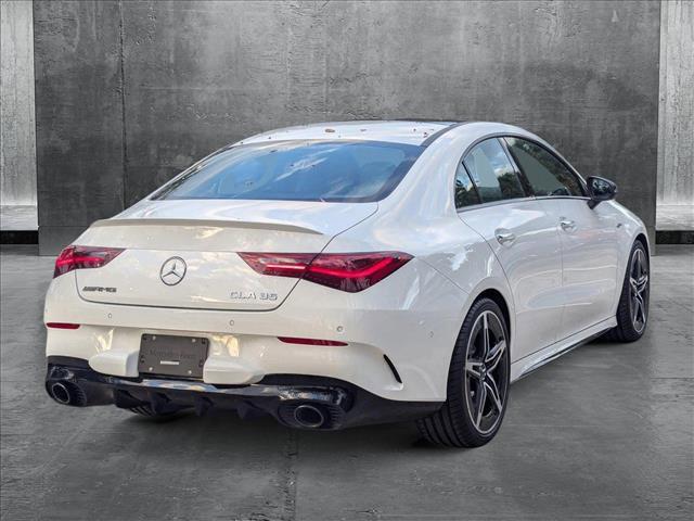 new 2025 Mercedes-Benz AMG CLA 35 car, priced at $58,995