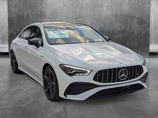 new 2025 Mercedes-Benz AMG CLA 35 car, priced at $58,995