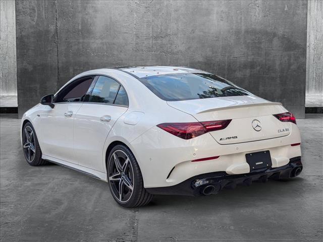 new 2025 Mercedes-Benz AMG CLA 35 car, priced at $58,995