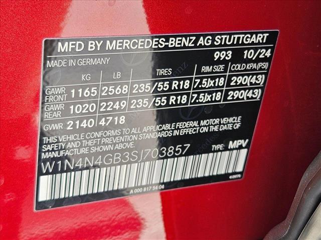 new 2025 Mercedes-Benz GLA 250 car, priced at $47,725