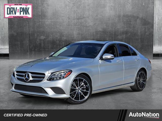 used 2021 Mercedes-Benz C-Class car, priced at $27,595