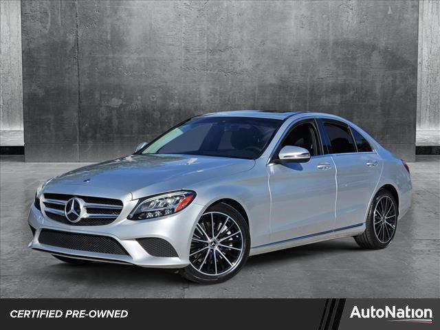 used 2021 Mercedes-Benz C-Class car, priced at $26,229