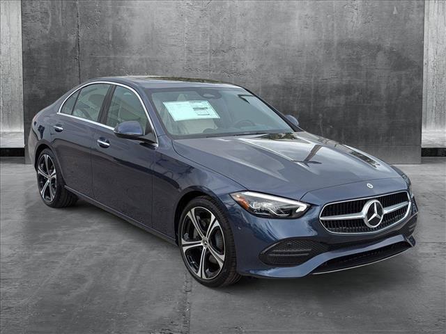 new 2025 Mercedes-Benz C-Class car, priced at $50,985