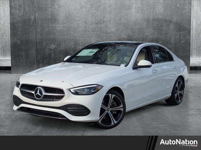 new 2025 Mercedes-Benz C-Class car, priced at $51,395