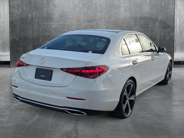 new 2025 Mercedes-Benz C-Class car, priced at $51,395