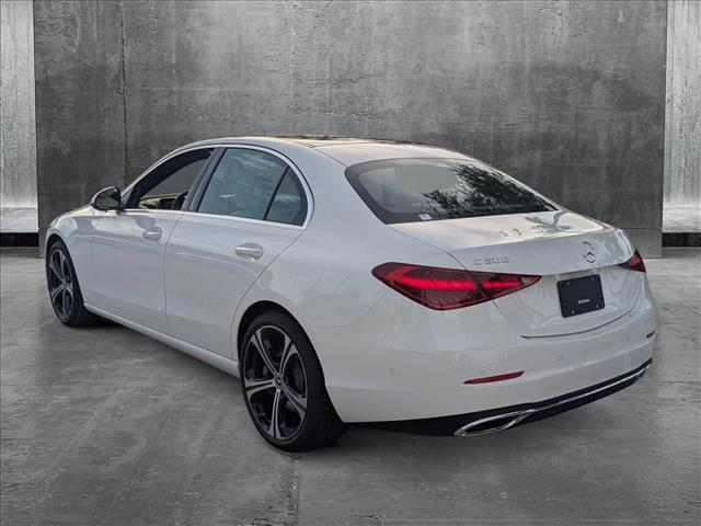 new 2025 Mercedes-Benz C-Class car, priced at $51,395