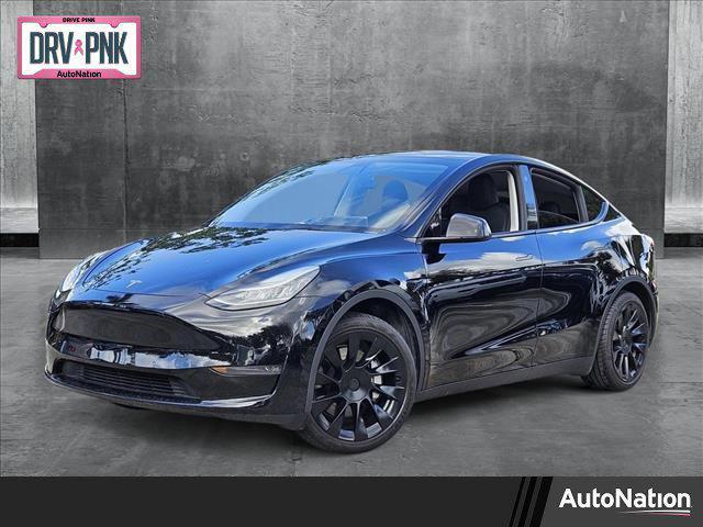 used 2022 Tesla Model Y car, priced at $31,495