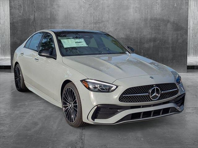 new 2025 Mercedes-Benz C-Class car, priced at $56,870