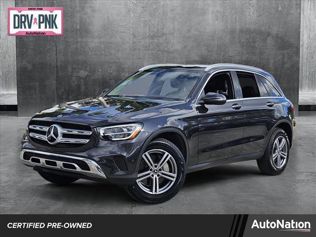 used 2021 Mercedes-Benz GLC 300 car, priced at $27,595