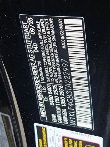 new 2026 Mercedes-Benz E-Class car, priced at $70,235