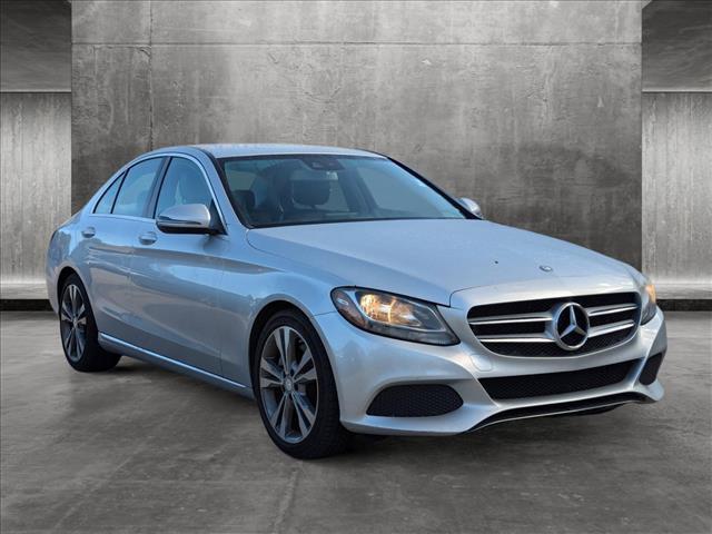 used 2017 Mercedes-Benz C-Class car, priced at $13,795