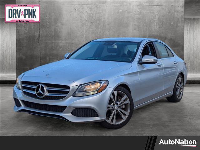 used 2017 Mercedes-Benz C-Class car, priced at $13,795