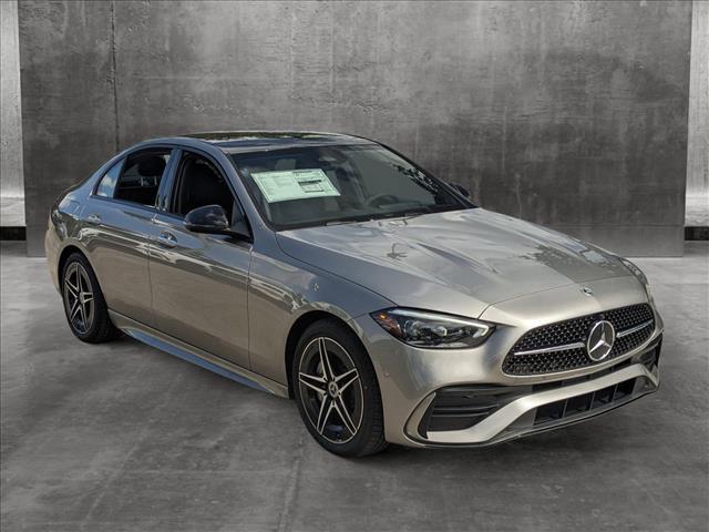 new 2024 Mercedes-Benz C-Class car, priced at $58,000