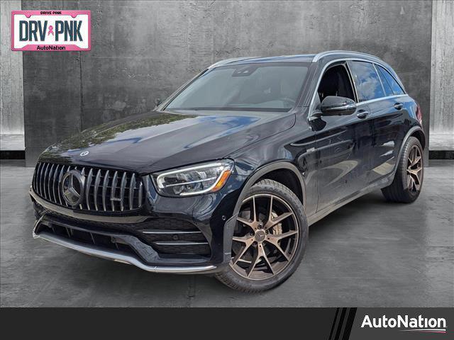 used 2022 Mercedes-Benz AMG GLC 43 car, priced at $43,995