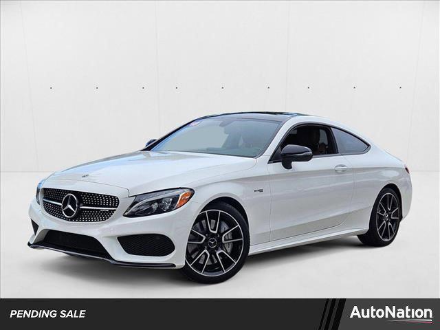 used 2018 Mercedes-Benz AMG C 43 car, priced at $33,995