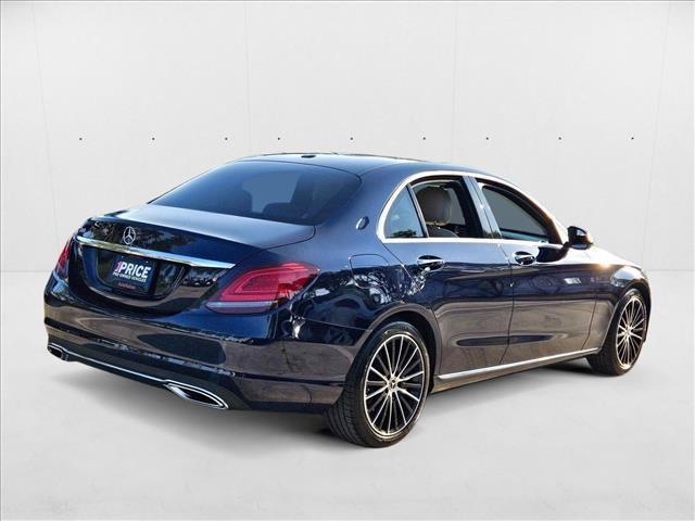used 2021 Mercedes-Benz C-Class car, priced at $22,995
