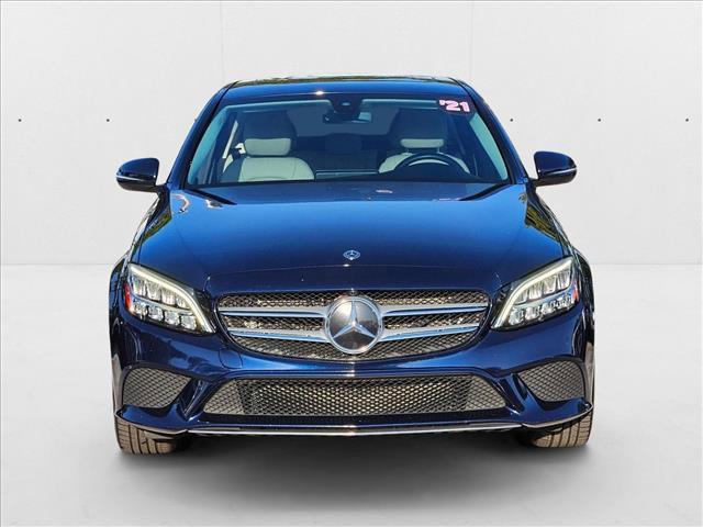 used 2021 Mercedes-Benz C-Class car, priced at $22,995