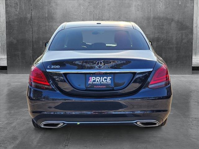used 2021 Mercedes-Benz C-Class car, priced at $28,995