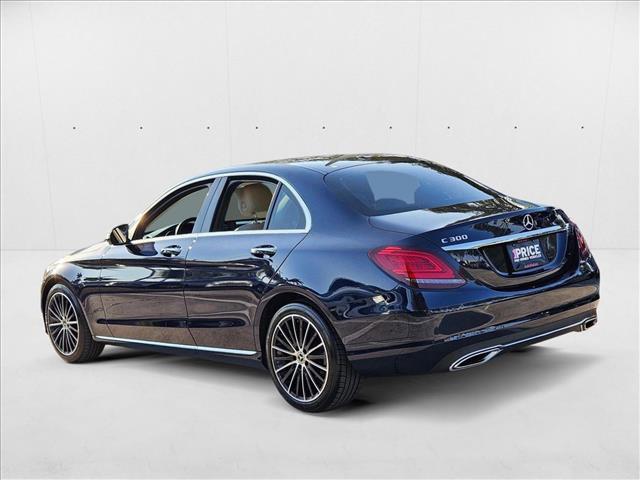 used 2021 Mercedes-Benz C-Class car, priced at $22,995