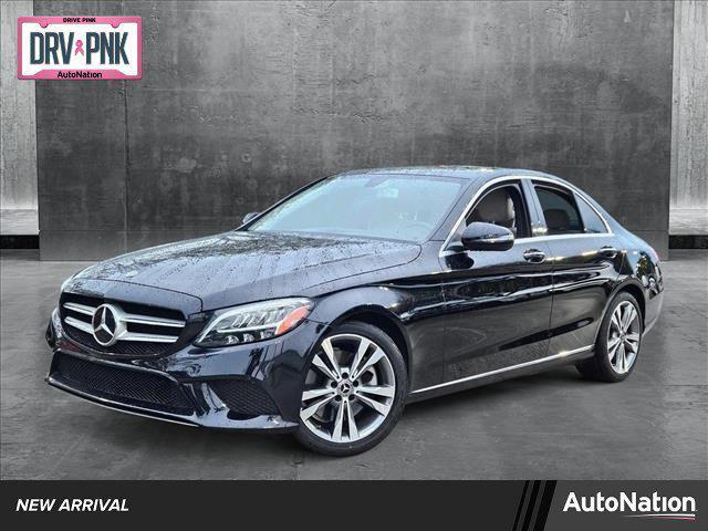 used 2019 Mercedes-Benz C-Class car, priced at $19,495