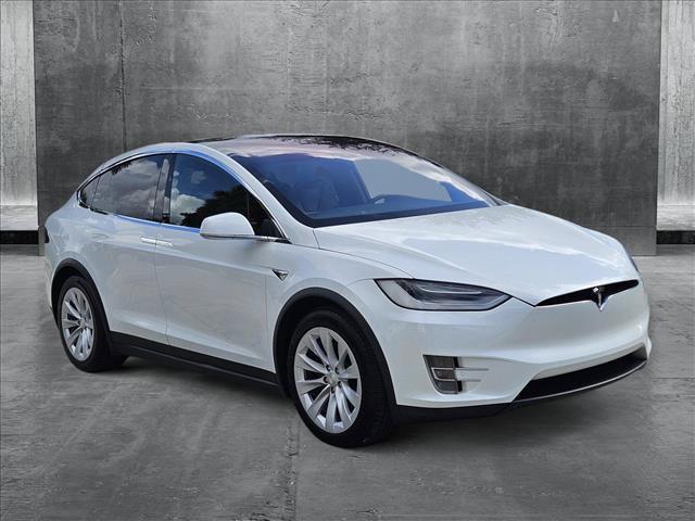 used 2020 Tesla Model X car, priced at $38,995