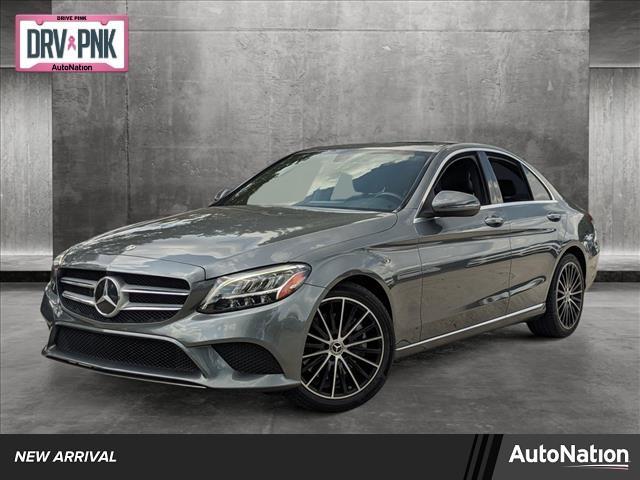 used 2021 Mercedes-Benz C-Class car, priced at $27,495