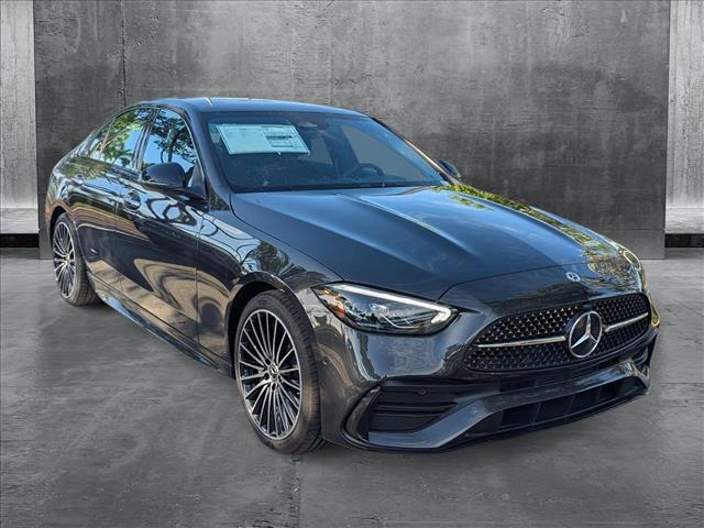new 2025 Mercedes-Benz C-Class car, priced at $55,395