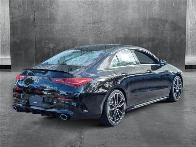 new 2025 Mercedes-Benz AMG CLA 35 car, priced at $58,245