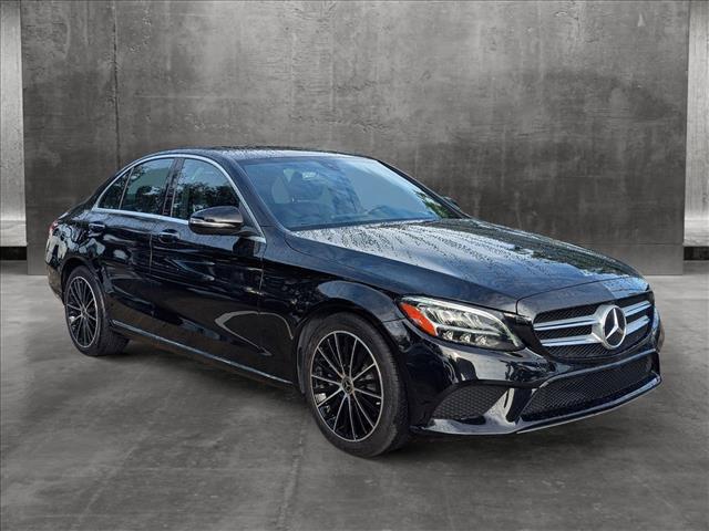 used 2021 Mercedes-Benz C-Class car, priced at $26,195