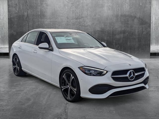 new 2025 Mercedes-Benz C-Class car, priced at $52,075