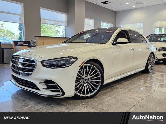 used 2022 Mercedes-Benz S-Class car, priced at $77,995