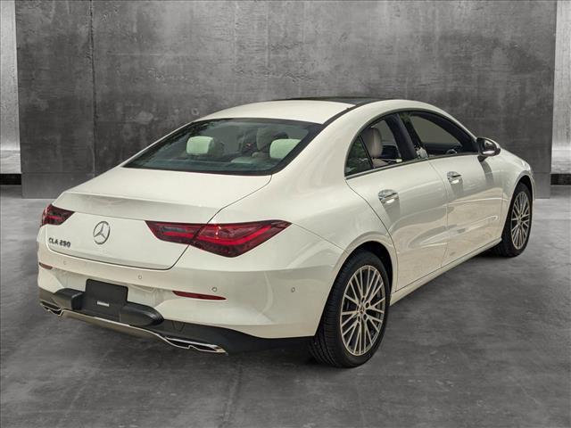 new 2025 Mercedes-Benz CLA 250 car, priced at $45,710