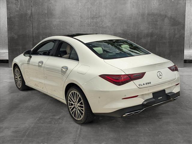 new 2025 Mercedes-Benz CLA 250 car, priced at $45,710