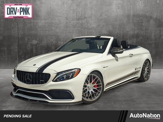 used 2017 Mercedes-Benz AMG C 63 car, priced at $48,998