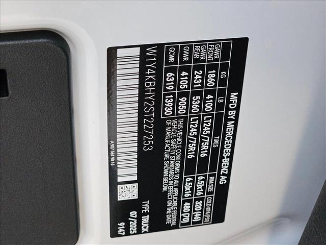 new 2025 Mercedes-Benz Sprinter 2500 car, priced at $55,008