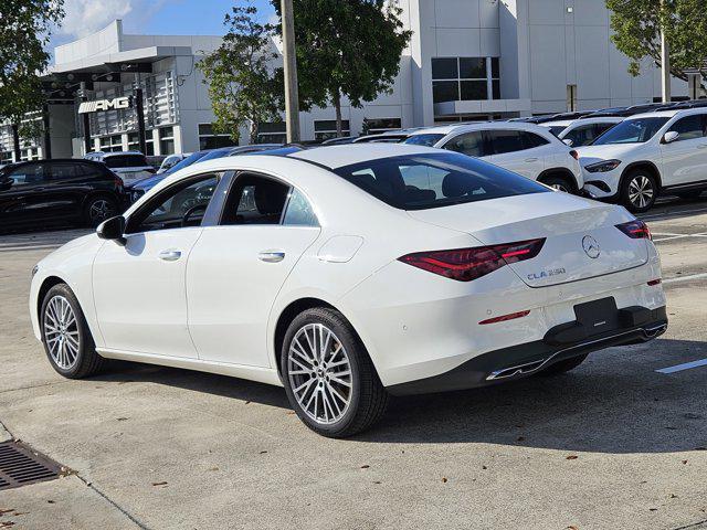 new 2025 Mercedes-Benz CLA 250 car, priced at $45,710