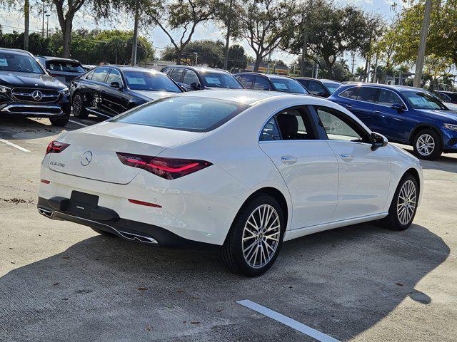 new 2025 Mercedes-Benz CLA 250 car, priced at $45,710