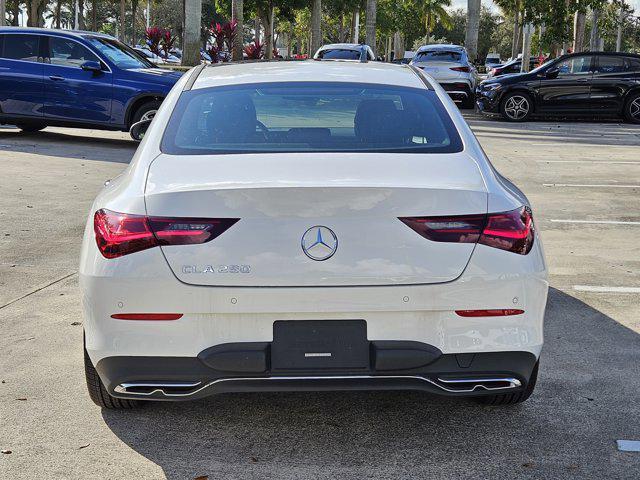 new 2025 Mercedes-Benz CLA 250 car, priced at $45,710