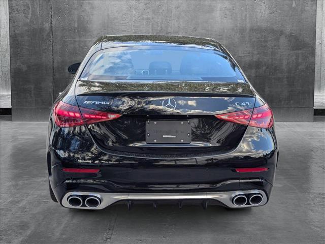 new 2025 Mercedes-Benz AMG C 43 car, priced at $67,065