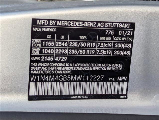 used 2021 Mercedes-Benz GLB 250 car, priced at $28,495