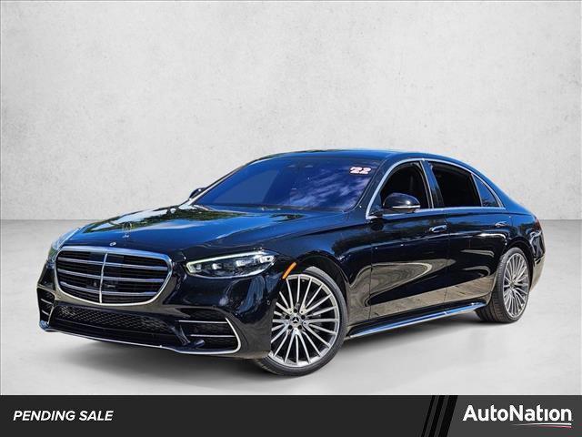 used 2022 Mercedes-Benz S-Class car, priced at $69,295